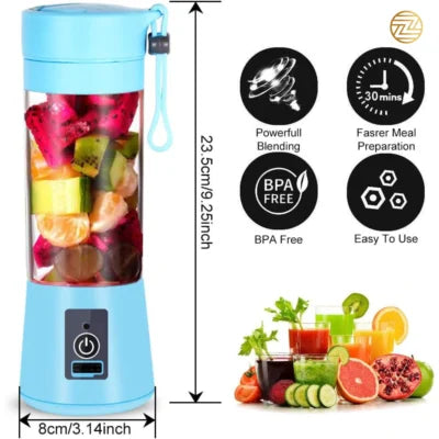Mini Portable Blender – Fresh Juice & Smoothie Maker