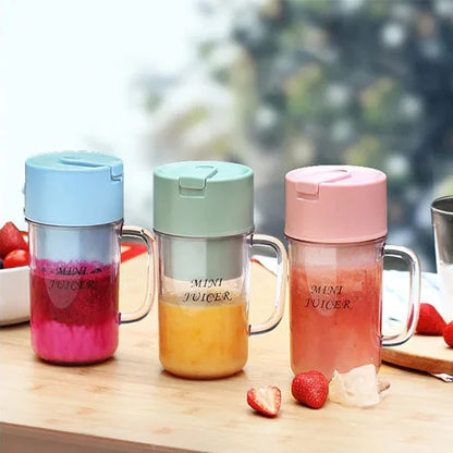 Portable Mug Juicer Blender With Straw